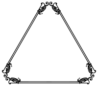 Decorative Ornamental Flourish Frame Extrapolated 8