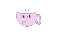 Cute teacup