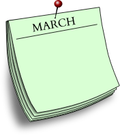 Monthly note - March