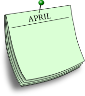 Monthly note - April