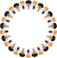 Cartoon Boys Circle