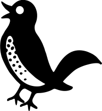 Stylised bird
