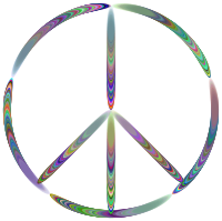 Sixties Groovy Peace Sign