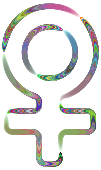Sixties Groovy Female Symbol