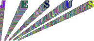 Jesus Prismatic Typography