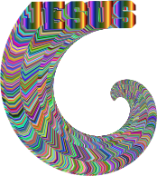 Jesus Prismatic Typography II