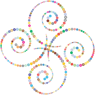 Abstract Circles Spirals Prismatic 2