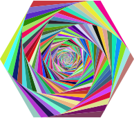 Prismatic Hexagonal Art