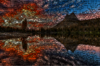 Yosemite Circles Mosaic