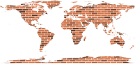 Bricks World Map