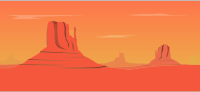Stylized Arches National Park