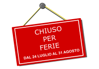 CHIUSO PER FERIE