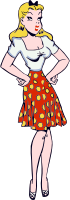 Glamorous lady