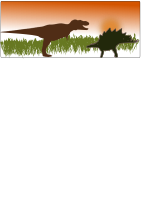 T-Rex vs Stegosaurus