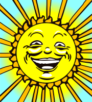 Sun face