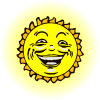 Sun face 2 (colour)