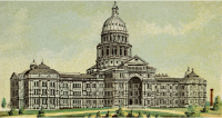 Cigarette Card - Capitol Building of Texas