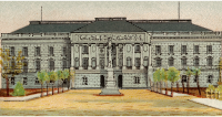 Cigarette Card - Capitol Building of South Carolina