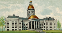 Cigarette Card - Capitol Building of Missouri