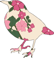 Floral bird 3