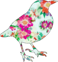 Floral bird 5