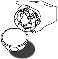 divided globe
