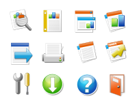Icon Set Office Candy