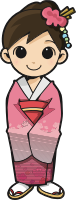 Girl in Kimono (#1)