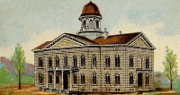 Cigarette Card - Capitol Building of Nevada