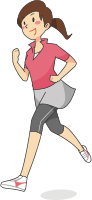 Woman running (#1)