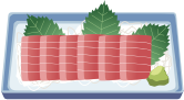 Tuna sashimi (#2)