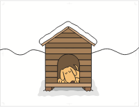 In the doghouse