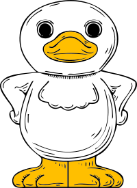 standing duck