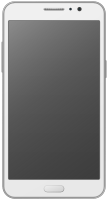 Smartphone with touch display