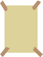masking tape frame