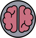 Brain Logo, Gehirn
