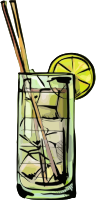 Long Island iced tea cocktail