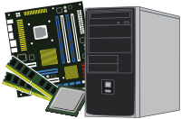Desktop computer parts
