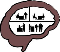 compartmentalized brain