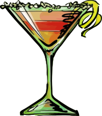 Cosmopolitan cocktail