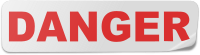 Danger label