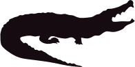 Alligator Silhouette