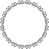 Ornamental frame 6