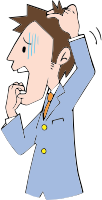 Horrified Businessman