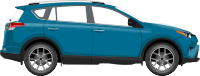 Car 14 (blue)