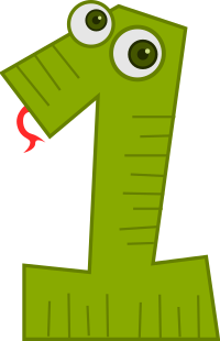 Number Animals 1 (Snake)