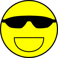 Cool smiley