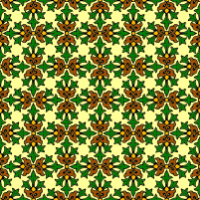 Leafy pattern (colour)