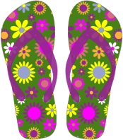 Designer Flip Flops