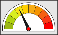Simple meter / indicator icon